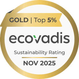 Medalla EcoVadis Gold — Top 5%