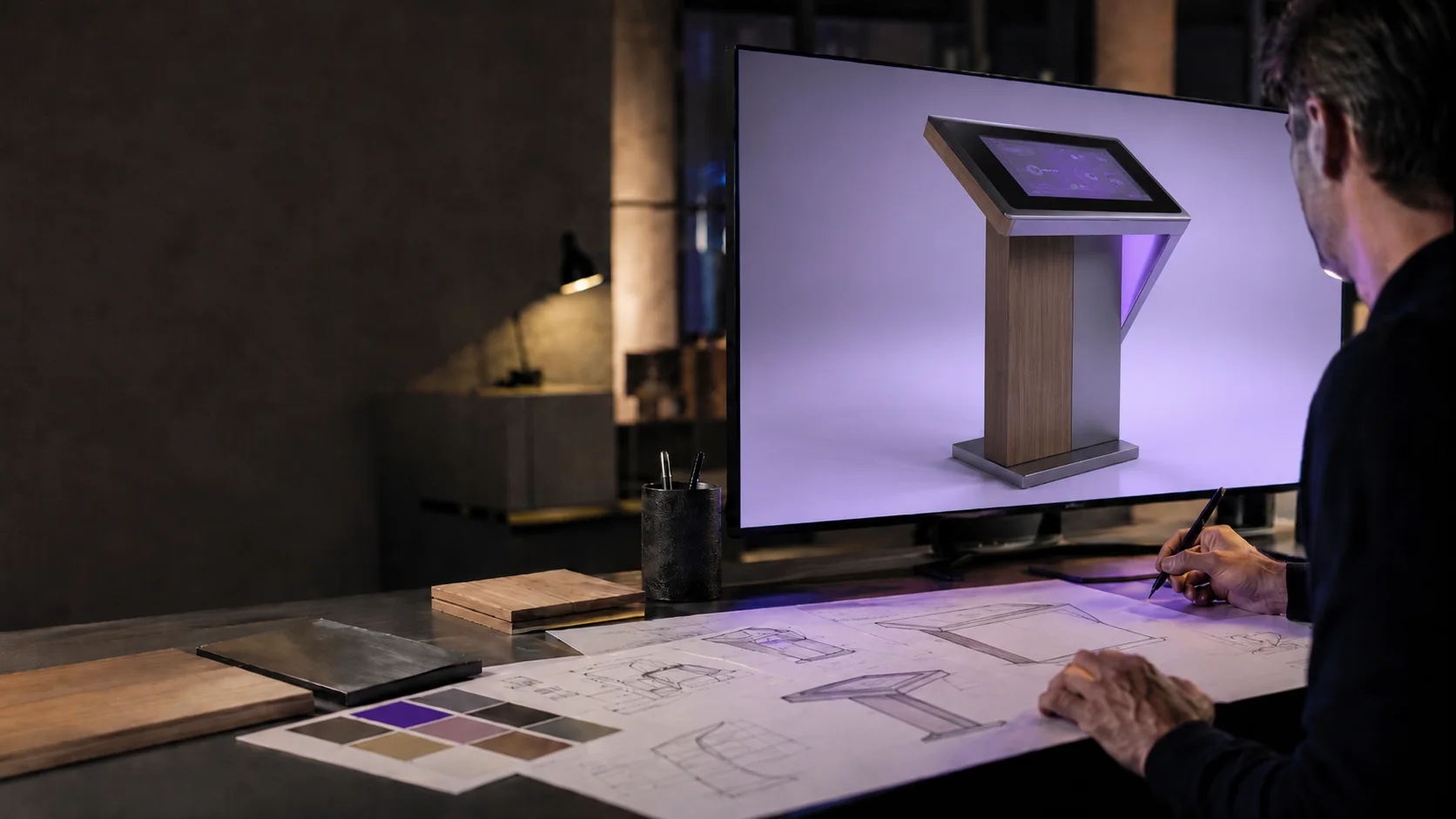 Totems tactiles & affichage dynamique sur-mesure